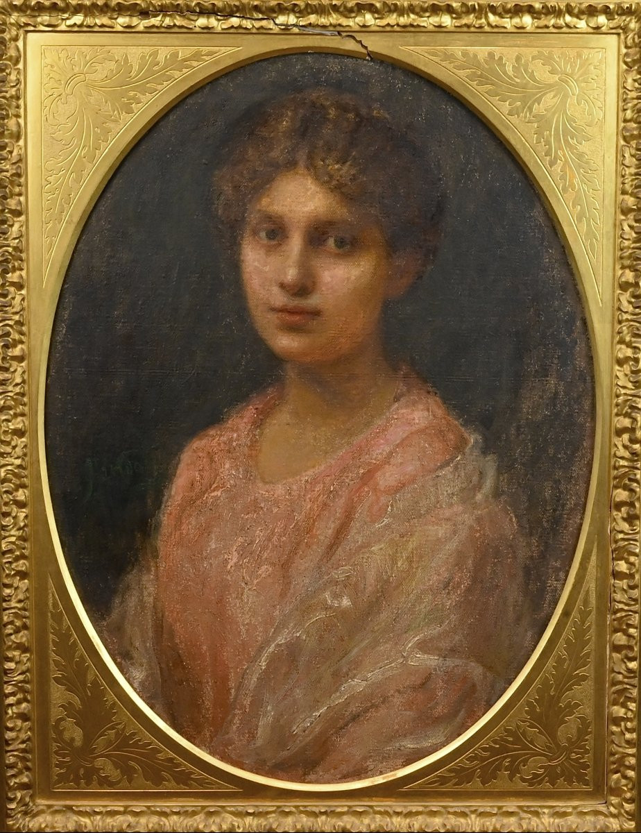 Ritratto di Ragazza a mezzobusto - XIX Secolo-photo-2